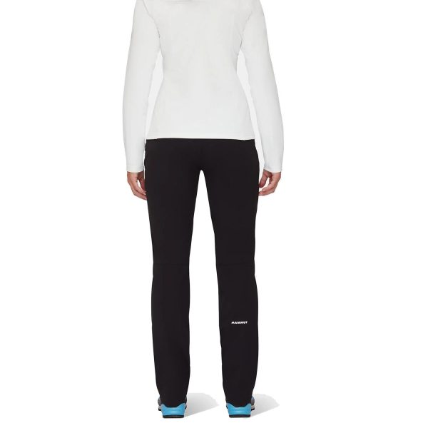 Pantaloni Softshell Femei Mammut Taiss SO - vedere din spate model